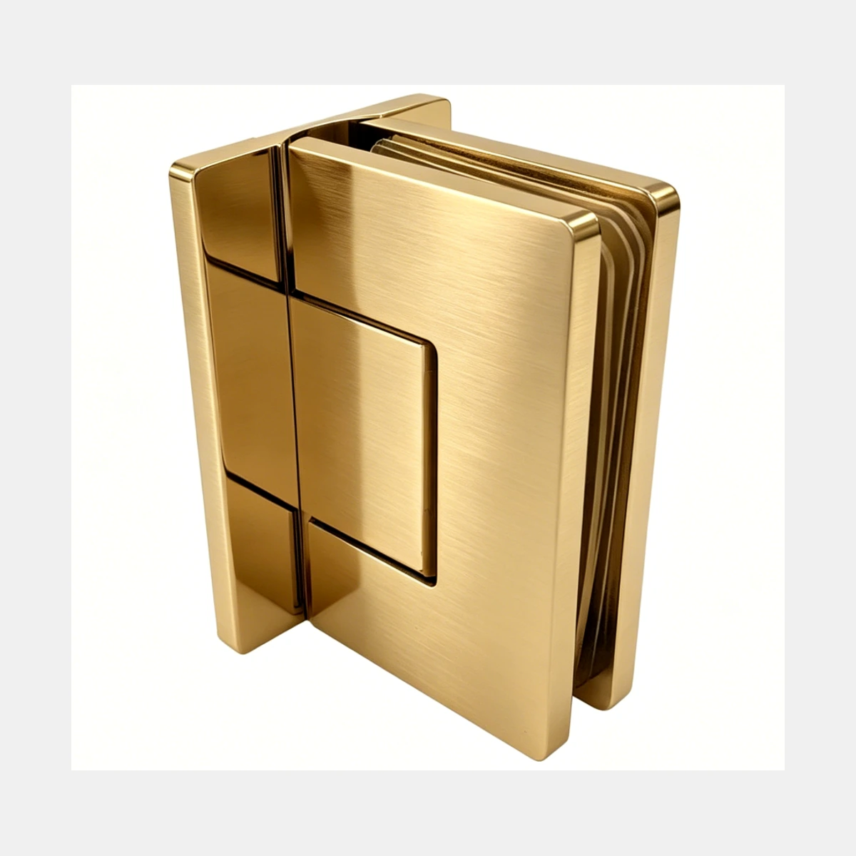Premium shower door hinge